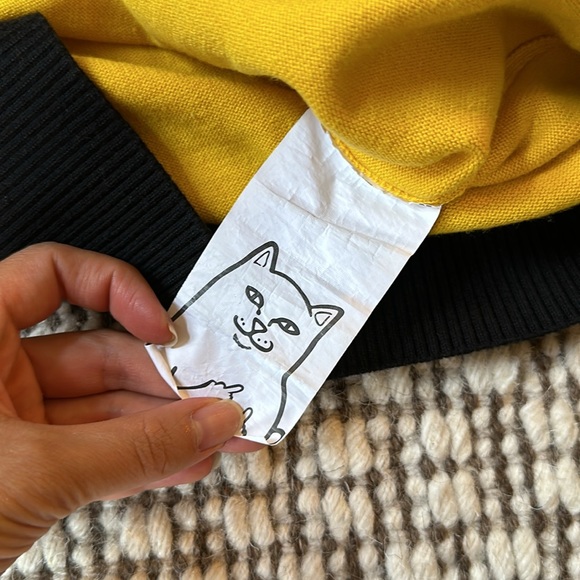 Yellow Ripndip Cat Sweater - Picture 6 of 7